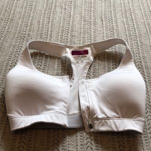 Under armor front zip sports bra